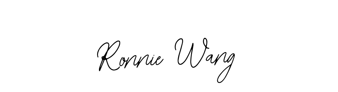 How to make Ronnie Wang signature? Bearetta-2O07w is a professional autograph style. Create handwritten signature for Ronnie Wang name. Ronnie Wang signature style 12 images and pictures png