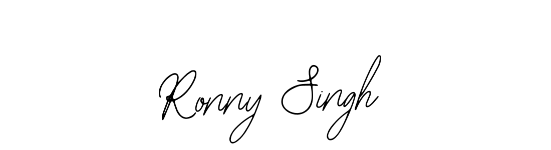 Use a signature maker to create a handwritten signature online. With this signature software, you can design (Bearetta-2O07w) your own signature for name Ronny Singh. Ronny Singh signature style 12 images and pictures png