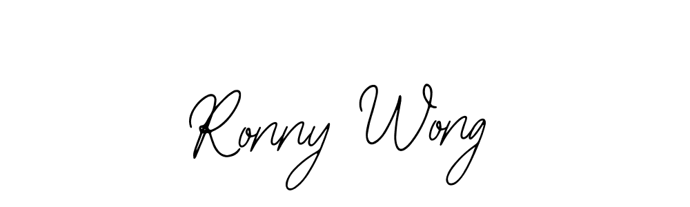 Best and Professional Signature Style for Ronny Wong. Bearetta-2O07w Best Signature Style Collection. Ronny Wong signature style 12 images and pictures png