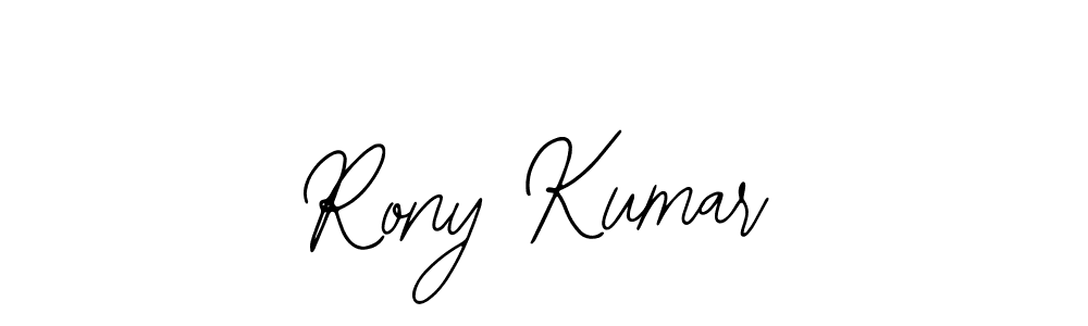 Create a beautiful signature design for name Rony Kumar. With this signature (Bearetta-2O07w) fonts, you can make a handwritten signature for free. Rony Kumar signature style 12 images and pictures png
