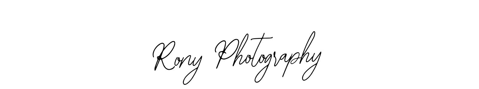 Similarly Bearetta-2O07w is the best handwritten signature design. Signature creator online .You can use it as an online autograph creator for name Rony Photography. Rony Photography signature style 12 images and pictures png