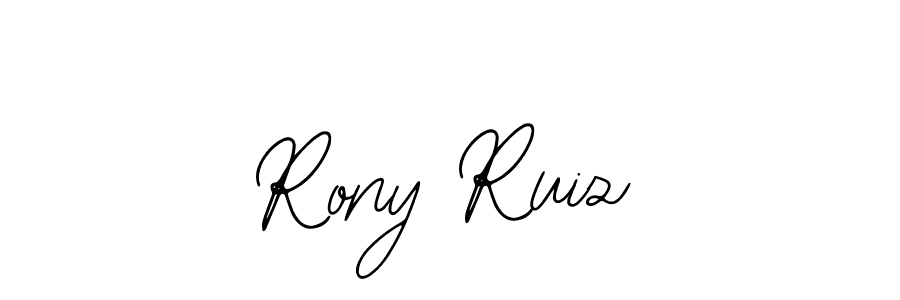 It looks lik you need a new signature style for name Rony Ruiz. Design unique handwritten (Bearetta-2O07w) signature with our free signature maker in just a few clicks. Rony Ruiz signature style 12 images and pictures png