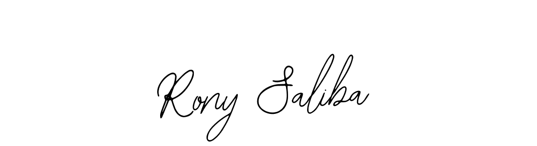 Create a beautiful signature design for name Rony Saliba. With this signature (Bearetta-2O07w) fonts, you can make a handwritten signature for free. Rony Saliba signature style 12 images and pictures png