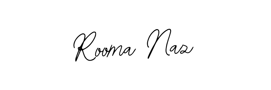 Design your own signature with our free online signature maker. With this signature software, you can create a handwritten (Bearetta-2O07w) signature for name Rooma Naz. Rooma Naz signature style 12 images and pictures png