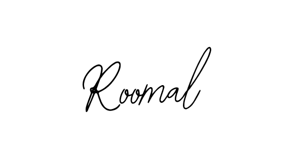 Create a beautiful signature design for name Roomal. With this signature (Bearetta-2O07w) fonts, you can make a handwritten signature for free. Roomal signature style 12 images and pictures png