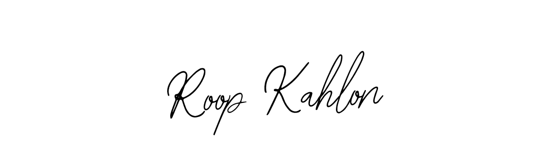 Roop Kahlon stylish signature style. Best Handwritten Sign (Bearetta-2O07w) for my name. Handwritten Signature Collection Ideas for my name Roop Kahlon. Roop Kahlon signature style 12 images and pictures png