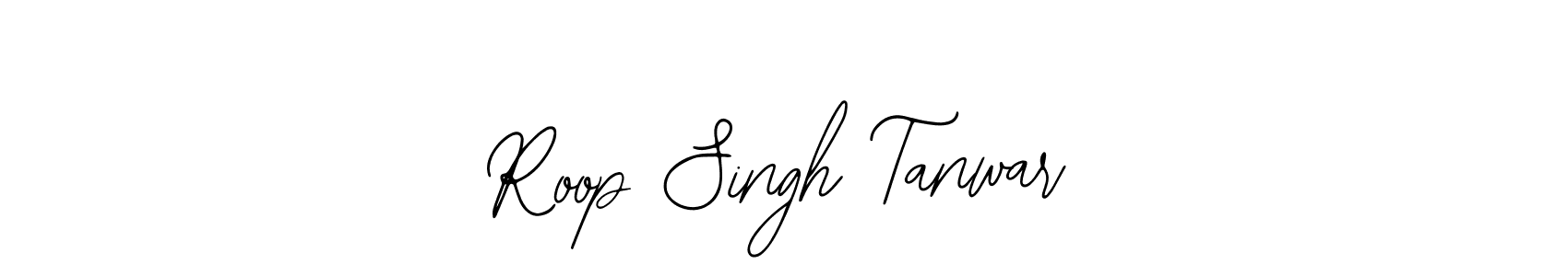 Use a signature maker to create a handwritten signature online. With this signature software, you can design (Bearetta-2O07w) your own signature for name Roop Singh Tanwar. Roop Singh Tanwar signature style 12 images and pictures png