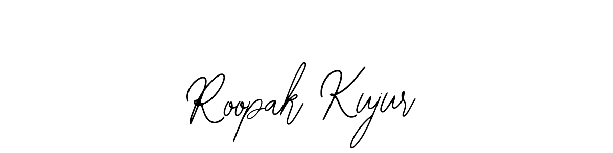 How to make Roopak Kujur name signature. Use Bearetta-2O07w style for creating short signs online. This is the latest handwritten sign. Roopak Kujur signature style 12 images and pictures png