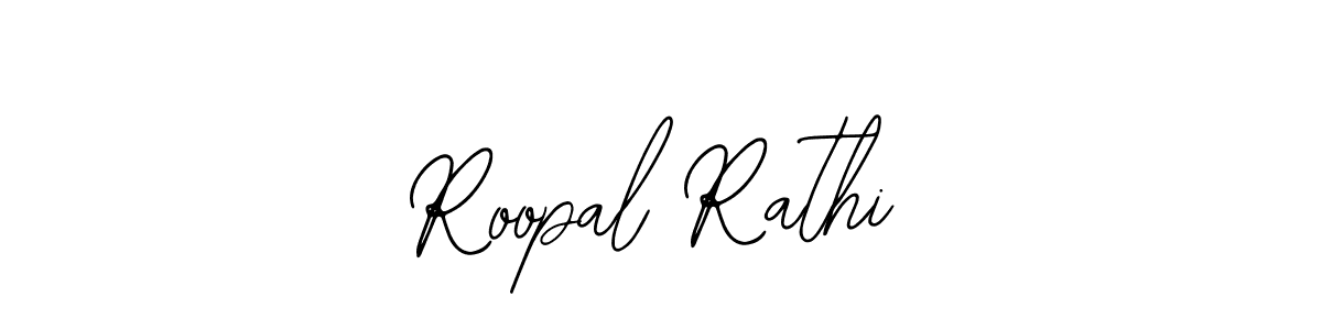 Make a short Roopal Rathi signature style. Manage your documents anywhere anytime using Bearetta-2O07w. Create and add eSignatures, submit forms, share and send files easily. Roopal Rathi signature style 12 images and pictures png