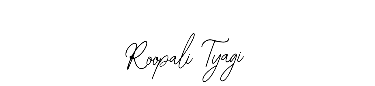 if you are searching for the best signature style for your name Roopali Tyagi. so please give up your signature search. here we have designed multiple signature styles  using Bearetta-2O07w. Roopali Tyagi signature style 12 images and pictures png