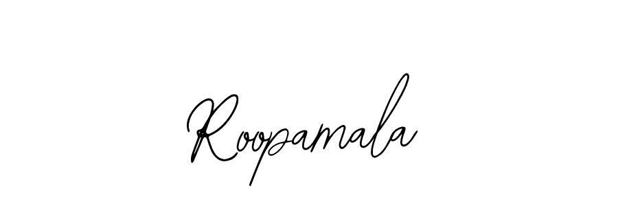 Roopamala stylish signature style. Best Handwritten Sign (Bearetta-2O07w) for my name. Handwritten Signature Collection Ideas for my name Roopamala. Roopamala signature style 12 images and pictures png