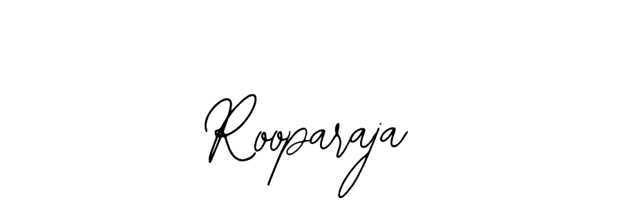 Use a signature maker to create a handwritten signature online. With this signature software, you can design (Bearetta-2O07w) your own signature for name Rooparaja. Rooparaja signature style 12 images and pictures png
