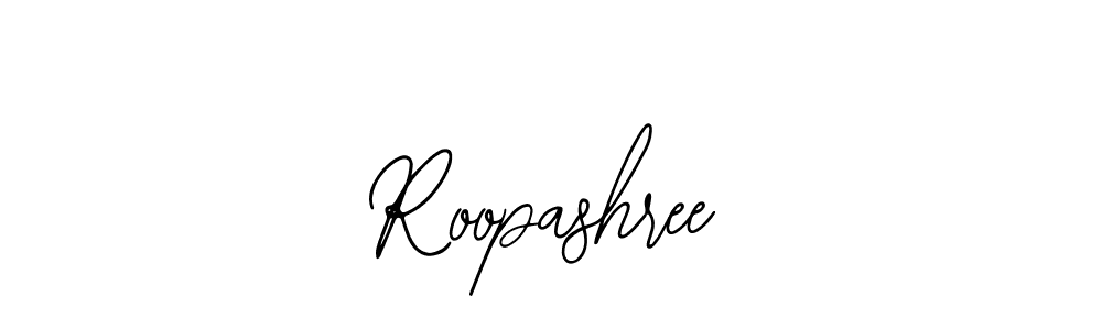You should practise on your own different ways (Bearetta-2O07w) to write your name (Roopashree) in signature. don't let someone else do it for you. Roopashree signature style 12 images and pictures png