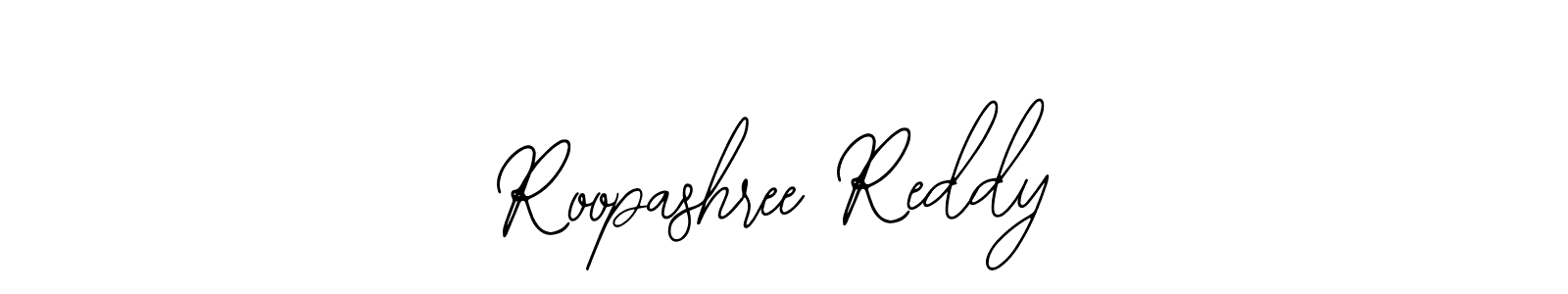 Use a signature maker to create a handwritten signature online. With this signature software, you can design (Bearetta-2O07w) your own signature for name Roopashree Reddy. Roopashree Reddy signature style 12 images and pictures png