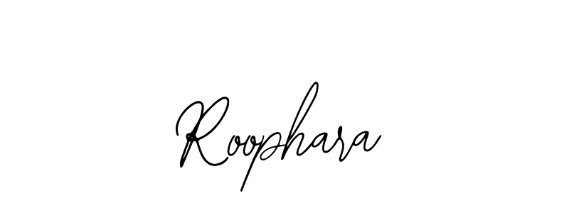 Roophara stylish signature style. Best Handwritten Sign (Bearetta-2O07w) for my name. Handwritten Signature Collection Ideas for my name Roophara. Roophara signature style 12 images and pictures png