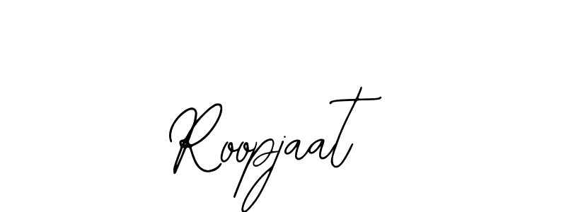 if you are searching for the best signature style for your name Roopjaat. so please give up your signature search. here we have designed multiple signature styles  using Bearetta-2O07w. Roopjaat signature style 12 images and pictures png