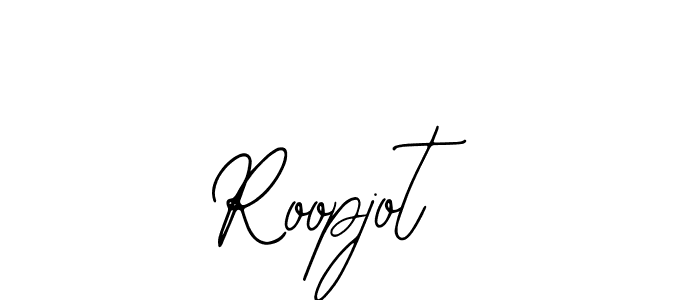 Roopjot stylish signature style. Best Handwritten Sign (Bearetta-2O07w) for my name. Handwritten Signature Collection Ideas for my name Roopjot. Roopjot signature style 12 images and pictures png