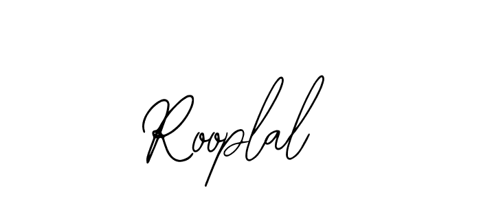 Make a beautiful signature design for name Rooplal. Use this online signature maker to create a handwritten signature for free. Rooplal signature style 12 images and pictures png