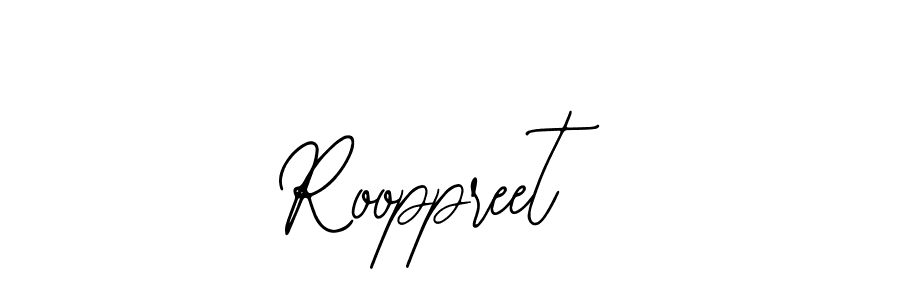 How to make Rooppreet signature? Bearetta-2O07w is a professional autograph style. Create handwritten signature for Rooppreet name. Rooppreet signature style 12 images and pictures png