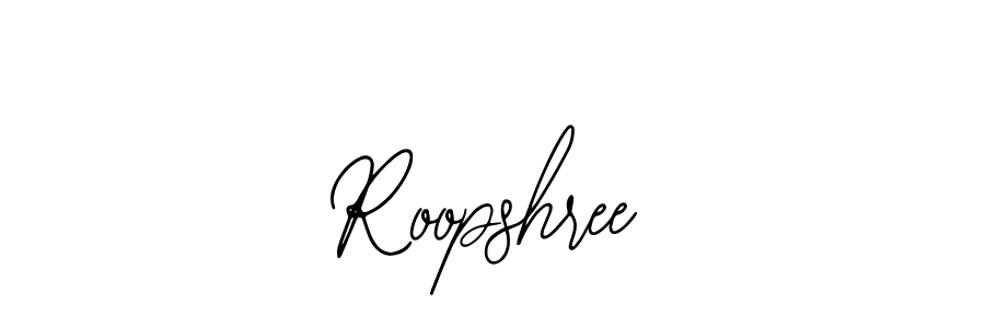Bearetta-2O07w is a professional signature style that is perfect for those who want to add a touch of class to their signature. It is also a great choice for those who want to make their signature more unique. Get Roopshree name to fancy signature for free. Roopshree signature style 12 images and pictures png