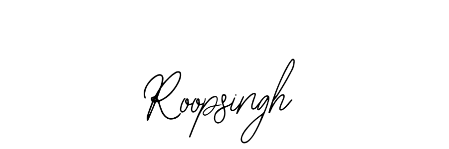 You can use this online signature creator to create a handwritten signature for the name Roopsingh. This is the best online autograph maker. Roopsingh signature style 12 images and pictures png