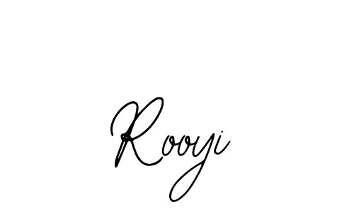 Use a signature maker to create a handwritten signature online. With this signature software, you can design (Bearetta-2O07w) your own signature for name Rooyi. Rooyi signature style 12 images and pictures png
