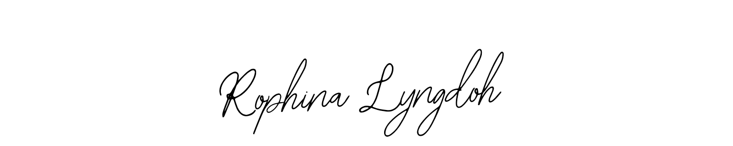 Rophina Lyngdoh stylish signature style. Best Handwritten Sign (Bearetta-2O07w) for my name. Handwritten Signature Collection Ideas for my name Rophina Lyngdoh. Rophina Lyngdoh signature style 12 images and pictures png