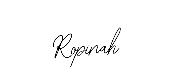 Similarly Bearetta-2O07w is the best handwritten signature design. Signature creator online .You can use it as an online autograph creator for name Ropinah. Ropinah signature style 12 images and pictures png