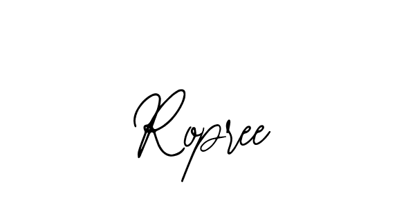 Also You can easily find your signature by using the search form. We will create Ropree name handwritten signature images for you free of cost using Bearetta-2O07w sign style. Ropree signature style 12 images and pictures png