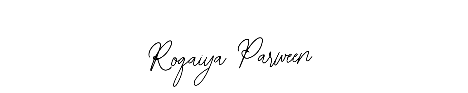 Make a beautiful signature design for name Roqaiya Parween. Use this online signature maker to create a handwritten signature for free. Roqaiya Parween signature style 12 images and pictures png