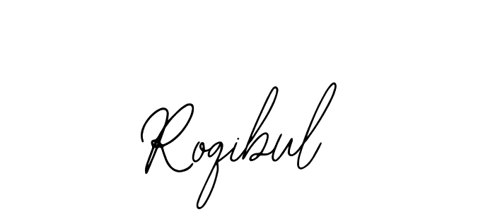 Bearetta-2O07w is a professional signature style that is perfect for those who want to add a touch of class to their signature. It is also a great choice for those who want to make their signature more unique. Get Roqibul name to fancy signature for free. Roqibul signature style 12 images and pictures png