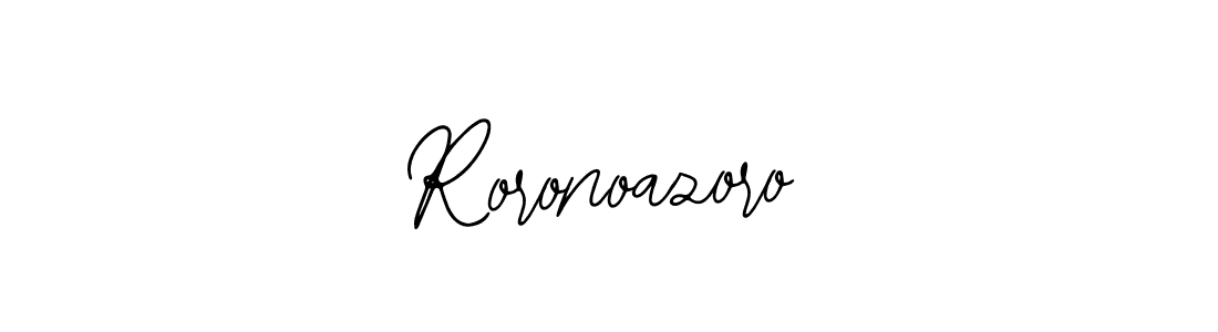 Use a signature maker to create a handwritten signature online. With this signature software, you can design (Bearetta-2O07w) your own signature for name Roronoazoro. Roronoazoro signature style 12 images and pictures png
