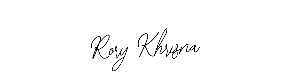 How to make Rory Khrisna signature? Bearetta-2O07w is a professional autograph style. Create handwritten signature for Rory Khrisna name. Rory Khrisna signature style 12 images and pictures png