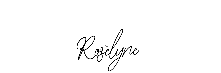 Make a beautiful signature design for name Rosèlyne. With this signature (Bearetta-2O07w) style, you can create a handwritten signature for free. Rosèlyne signature style 12 images and pictures png