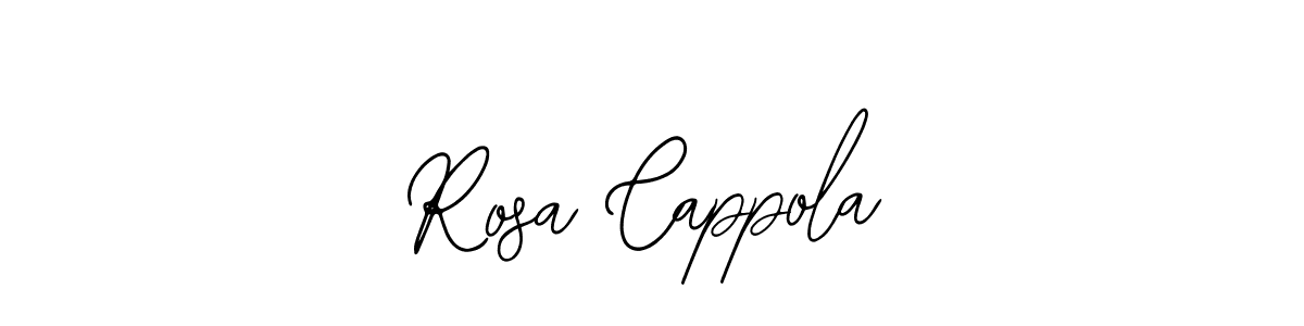 This is the best signature style for the Rosa Cappola name. Also you like these signature font (Bearetta-2O07w). Mix name signature. Rosa Cappola signature style 12 images and pictures png