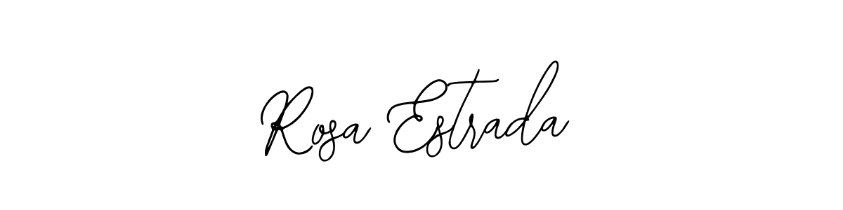 How to make Rosa Estrada name signature. Use Bearetta-2O07w style for creating short signs online. This is the latest handwritten sign. Rosa Estrada signature style 12 images and pictures png