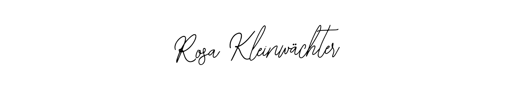 How to make Rosa Kleinwächter name signature. Use Bearetta-2O07w style for creating short signs online. This is the latest handwritten sign. Rosa Kleinwächter signature style 12 images and pictures png