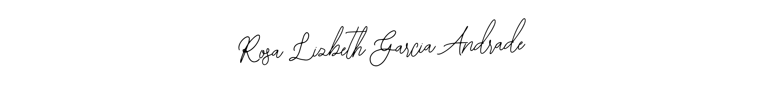 Design your own signature with our free online signature maker. With this signature software, you can create a handwritten (Bearetta-2O07w) signature for name Rosa Lizbeth Garcia Andrade. Rosa Lizbeth Garcia Andrade signature style 12 images and pictures png