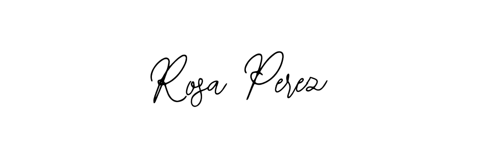 How to make Rosa Perez signature? Bearetta-2O07w is a professional autograph style. Create handwritten signature for Rosa Perez name. Rosa Perez signature style 12 images and pictures png