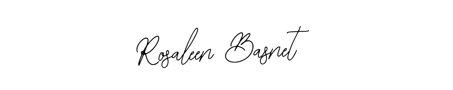 Design your own signature with our free online signature maker. With this signature software, you can create a handwritten (Bearetta-2O07w) signature for name Rosaleen Basnet. Rosaleen Basnet signature style 12 images and pictures png