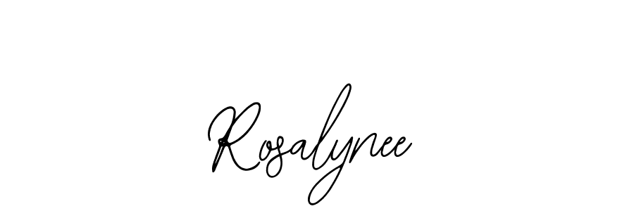 The best way (Bearetta-2O07w) to make a short signature is to pick only two or three words in your name. The name Rosalynee include a total of six letters. For converting this name. Rosalynee signature style 12 images and pictures png
