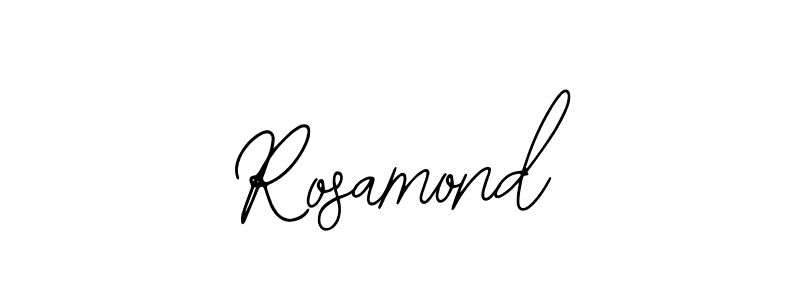 Design your own signature with our free online signature maker. With this signature software, you can create a handwritten (Bearetta-2O07w) signature for name Rosamond. Rosamond signature style 12 images and pictures png