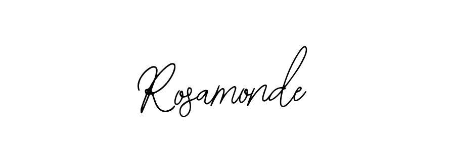 You should practise on your own different ways (Bearetta-2O07w) to write your name (Rosamonde) in signature. don't let someone else do it for you. Rosamonde signature style 12 images and pictures png
