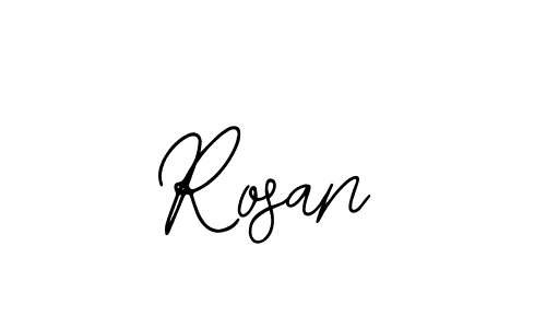 Make a beautiful signature design for name Rosan. With this signature (Bearetta-2O07w) style, you can create a handwritten signature for free. Rosan signature style 12 images and pictures png
