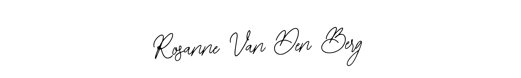 How to make Rosanne Van Den Berg name signature. Use Bearetta-2O07w style for creating short signs online. This is the latest handwritten sign. Rosanne Van Den Berg signature style 12 images and pictures png
