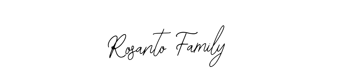 Best and Professional Signature Style for Rosanto Family. Bearetta-2O07w Best Signature Style Collection. Rosanto Family signature style 12 images and pictures png