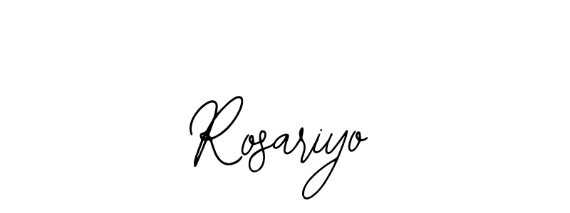 Create a beautiful signature design for name Rosariyo. With this signature (Bearetta-2O07w) fonts, you can make a handwritten signature for free. Rosariyo signature style 12 images and pictures png