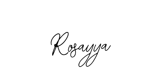 Create a beautiful signature design for name Rosayya. With this signature (Bearetta-2O07w) fonts, you can make a handwritten signature for free. Rosayya signature style 12 images and pictures png
