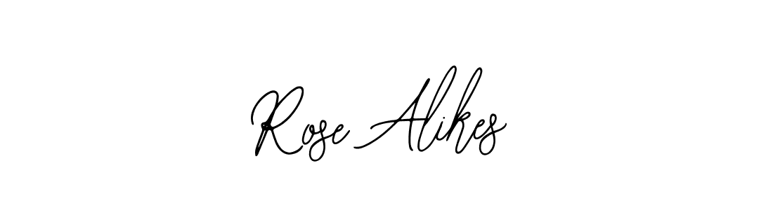 Similarly Bearetta-2O07w is the best handwritten signature design. Signature creator online .You can use it as an online autograph creator for name Rose Alikes. Rose Alikes signature style 12 images and pictures png