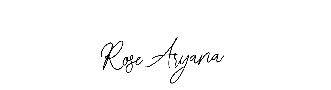 Design your own signature with our free online signature maker. With this signature software, you can create a handwritten (Bearetta-2O07w) signature for name Rose Aryana. Rose Aryana signature style 12 images and pictures png